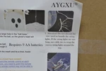 Aygxu 3-PIECE Halloween Hanging Ghost Decorations With Lights For Indoor/outdoor. Fixed Price $48.95.