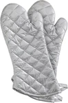 Commercial Grade Oven Mitts 1 Pair Silicone Heat Resistant 400 Degrees. Fixed Price $19.95.