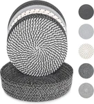 8 Inch Trivets For Hot Dishes, Pots And Pans, Thick Mixed Color - Style 2. Fixed Price $23.23.