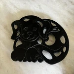 Cast Iron Puppy Dog Trivet Rustic Kitchen Decor Hot Pad Cute Animals Cookware. Fixed Price $18.00.