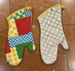 Magla Plaid Patchwork Quilted Retro 1970S Vintage Kitchen Oven Mitt New. Fixed Price $22.50.