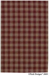 Sturbridge Dishtowel Wine 18X28 SET/3 Country Farmhouse Plaid Tan Burgundy Park. Fixed Price $24.45.