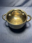 2 Quart Alpine Cuisine Stainless Steel Stock Pot With Glass Lid Solingen Nice. Fixed Price $24.00.