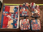 Patriotic 4TH Of July American Kitchen Linen Set Pot Holders Oven Mitts Towel. Fixed Price $6.99.