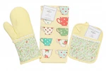 Laura Ashley - Kitchen Set Towel Oven Mitt Pot Holder. Fixed Price $36.99.