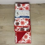 New 5 Piece Microfiber Kitchen Set Dish Towels Cloths Mat By Sultan Linens. Fixed Price $15.00.