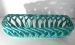 Pioneer Woman Teal Ceramic Basket Tray Farmhouse Serving Dish New. Fixed Price $45.62.