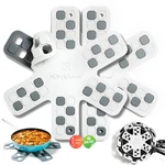Nomadchef Dual-use Silicone Pan Protectors For Stacking & Trivets Hot Dis.... Fixed Price $56.21.