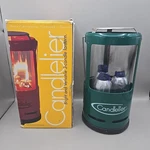 Uco Candlelier Green 3-CANDLE Lantern Box Home Emergency Camping Boating. Fixed Price $49.99.