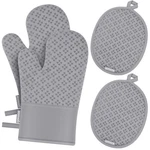 Oven Mitts And Pot Holders 4 Sets, Heat Resistant 500. Fixed Price $22.51.