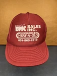 Vintage Bmc Sales Inc Heat & Glo Fireplace Products Maroon Snapback Trucker Hat. Fixed Price $24.99.