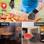 Amazon Grill Gloves Hot Surface Handler Non-slip Silicone Outdoor Oven Mitts New. Fixed Price $9.00.