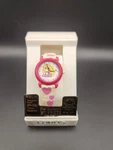 Muppets Miss Piggy Purple Gloves Ladies Pink Quartz Qatch By Lorus 1991. Fixed Price $25.00.