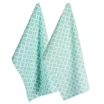 Dii Lattice Basics Collection Kitchen Essentials, Dishtowel Set, Aqua, 2, Piece. Fixed Price $16.62.