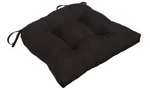 Arlee Micro Fiber Reversible Chair Pad Black Set 2. Fixed Price $25.99.
