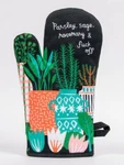 Blue Q Kitchen Oven Mitt 100% Cotton Hostess Bridal Shower Wedding Gift Fav. Fixed Price $24.95.