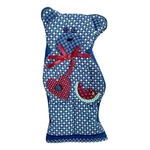 Vintage Patchwork Quilted Country Bear Oven Mitt Core Grandma. Fixed Price $11.99.