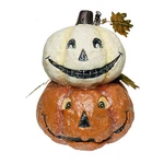 Jack O'lantern Pumpkin Stack Carnival Halloween 9 Creepy Crazy Eyes Glitter. Fixed Price $11.99.