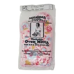 Vintage Floral Oven Mitts Padded Washable Bbq Use Made Canada Pink Kitchen. Fixed Price $22.02.
