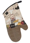 Let's Cook / Eat Hand Mitt Kitchen Pot Holder By Kay Dee Design Nwt. Fixed Price $9.99.