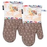 Alselo Oven Mitts, Heat Resistant With Soft Quilted Long Khaki. Fixed Price $13.99.