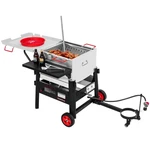 Creole Feast 90 Qt Crawfish Boiler Outdoor Stove Propane Gas Seafood Cooker. Fixed Price $529.99.