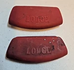 Lot Of (2) Lodge Silicone Bakeware Grips; Model ASBG41. Fixed Price $8.00.