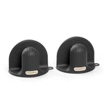 Cosamtec Silicone Oven Mitts Heat Resistant Mini Gloves And Silent Black. Fixed Price $22.31.
