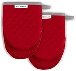 Pair Kitchenaid Asteroid Silicone Mini Mitts - 100% Cotton Red. Fixed Price $18.99.