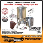 Deep Fryer "big Bird" Jumbo Kit For 25+ Lbs Turkeys All Stainless Steel. Fixed Price $328.88.