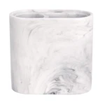 Skl Home By Saturday Knight Ltd. Marble Swirl Toothbrush Holder White. Fixed Price $25.55.