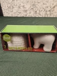 Food Network Kohls Salt & Pepper Shaker Set Polar Bear Igloo. Fixed Price $14.00.