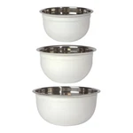 Now Designs White Mixing Bowls, Set Of 3 (5205004). Fixed Price $71.99.