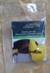 Fox Run Silicone Chicken Pot Clip Spoon Rest Yellow, New Sealed In Bag Mf. Fixed Price $10.00.