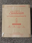 Sunbeam Electric Royal Posh Velvet Heated Blanket, Settings, 12-HOUR. Fixed Price $77.99.