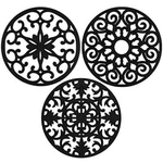 Gasar Large, Thick, 10" Silicone Trivets For Hot Dishes, X Inches, 3 Pack. Fixed Price $39.11.
