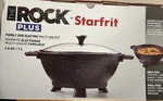Family Size 7.4 Qt The Rock(tm) Plus By Starfrit Electric Multi-use Pot Niob. Fixed Price $59.99.