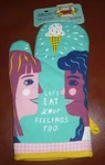 New Blue Q Oven Mitt "let's Eat Your Feelings Too" 100% Cotton. Fixed Price $11.99.
