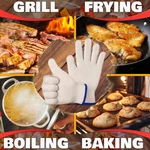 Guantes Resistentes Calor Para Cocinar Y Asar Parrilla. De Horno. Fixed Price $20.00.
