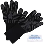 Bbq Gloves, 1472 Heat Resistant Fireproof Mitts, Grilling. Fixed Price $18.65.