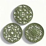 Me.fan Trivets For Dishes/pots/pans, 3 Pcs Silicone Mats, Flexible/durable/no.... Fixed Price $17.21.