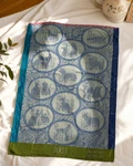 Jacquard Francais-french Dog & Cat Motif 2021 Calendar Towel Linen Cotton. Fixed Price $32.00.
