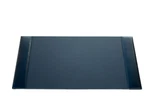 Dacasso Bonded Pad Side Rail Luxury Leather Desk Blotter For Writing 30X18 Black. Fixed Price $153.00.