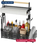 Eknitey Camping Utensil Grill Holder: Bbq Condiment Griddle Kitchen Organizer Wi. Fixed Price $37.09.