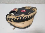 Rawlings Longhorn Lite-toe Model Lhcm Catchers Mitt Baseball Glove Rht 33" Black. Fixed Price $69.95.