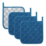 Pot Holders 4 Pack Cotton Heat Resistant Non Slip Federal Blue. Fixed Price $16.36.