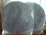 2 X Ikea Beno Chair Pads Outdoor Round Gray Cushion W/ Ties 13 3/4" New Nip. Fixed Price $11.95.