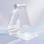 Bling Stand,adjustable Dual Foldable Cell Holder Glitter Accessorie With Ipho.... Fixed Price $22.72.