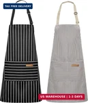 Syntus Chef Apron For Women Kitchen Cooking With Pockets, Adjustable. Fixed Price $13.91.