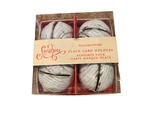 4 Set Williams-sonoma Seashore Shell Place Card Holders Beach Nautical 2011. Fixed Price $9.99.